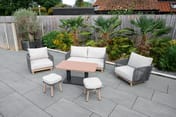Buxton Rope Weave 2 Seater Sofa Set Detail 03