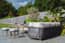 Buxton Rope Weave Corner Set High Table Lifestyle 13