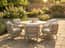 Salora Outdoor 6 Seat Vargo Lounge Chair Dining Set