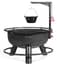 Cook King Bandit Firepit with Optional Pot