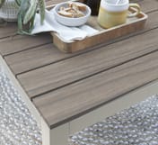 Easton Garden Mini Corner Set Beige Rattan