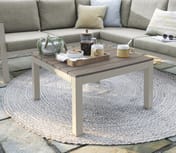 Easton Mini Corner Set Beige Cushions Rattan