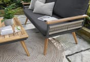 Kimora 4 Seat Lounge Set Rattan Garden Outdoor