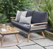 Kimora Garden Lounge Set 4 Seat Rattan Outdoor