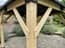 Ottawa Pergola - Cedar Brace Joinery Underside