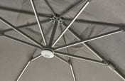 Garden Must Haves Royce Ambassador 3m Parasol Soft Grey