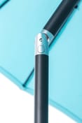 Garden Must Haves Geisha 2.7m Garden Parasol Aqua TIlt