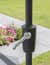 Garden Must Haves Elizabeth 3m Garden Parasol Taupe Winch