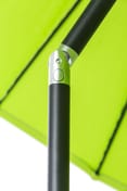 Garden Must Haves Geisha 2.7m Garden Parasol Lime Tilt