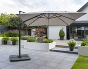 Garden Must Haves Royce Executive 3m Cantilever Garden Parasol in Taupe