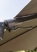 Garden Must Haves Royce Executive 3m Cantilever Parasol Smoke Grey Mechanism