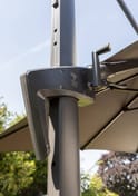 Garden Must Haves Royce Executive 3m Cantilever Parasol Smoke Winch
