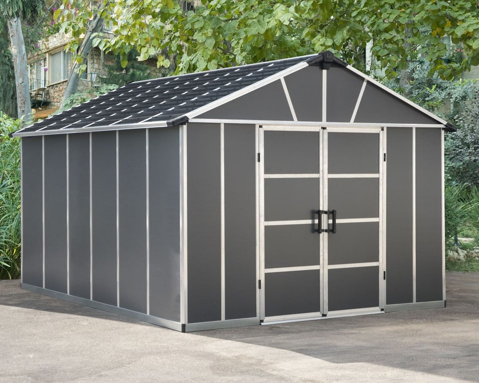 Palram Canopia Yukon 11x13 Plastic Shed