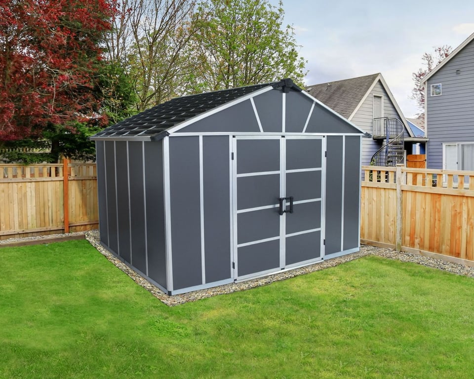 Palram Canopia Yukon 11x9 Plastic Shed