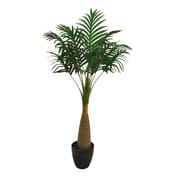 1.1m Artificial Potted Palm Tree