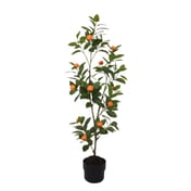 1m Artificial Natural Feel Plant with 12 Oranges