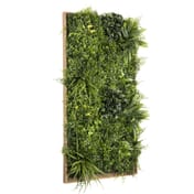 1m x 50cm Artificial Living Wall Art in Frame Dawn Burst
