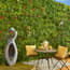 1x1m Artificial Living Wall Azalea