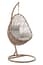 Goa Brown Rattan Hanging Chair Garden Furniture