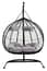 Goa Black Rattan Effect Double Hanging Chair Style 03