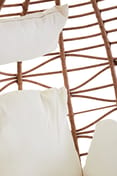 Goa Natural Rattan Effect Hanging Chair Detail 03