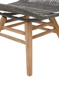 Sisal Grey Rope Lounge Chair And Footstool Detail 01