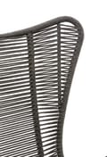 Sisal Grey Rope Lounge Chair And Footstool Detail 03