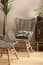 Sisal Grey Rope Lounge Chair And Footstool Lifestyle 01