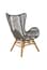 Sisal Grey Rope Lounge Chair And Footstool Style 01