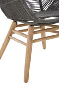 Sisal Grey Rope Armchair Detail 01