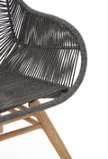 Sisal Grey Rope Armchair Detail 03