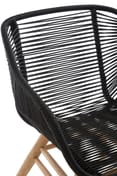 Sisal Black Rope Armchair Detail 02
