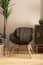 Sisal Black Rope Armchair Lifestyle 02
