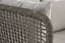 Opus 3 Seat Rope Woven Sofa With Grey Cushions Detail 04