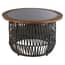 Opus Grey Woven Rope And Stone Coffee Table Style 01