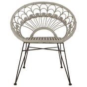 Manado Grey Natural Rattan Chair Garden Furniture