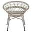 Manado Grey Natural Rattan Chair Style 01