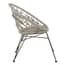 Manado Grey Natural Rattan Chair Style 02