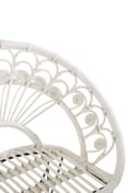 Manado White Natural Rattan Chair Detail 02