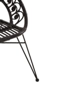 Manado Black Natural Rattan Chair Detail 01