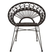 Manado Black Natural Rattan Chair Garden Furniture