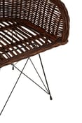 Manado Natural Croco Rattan Chair Detail 01