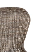 Manado Curved Design Natural Rattan Chair Detail 01