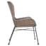 Manado Curved Design Natural Rattan Chair Style 02