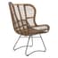 Manado Natural Rattan Lounge Chair Style 02