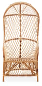 Manado High Back Natural Rattan Chair Garden Furniture