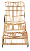 Manado Rattan Chair And Footstool Set Garden Furniture