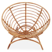 Manado Papasan Natural Rattan Chair Garden Furniture