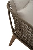 Opus Grey Woven Rope Three Seater Sofa With Cushio Detail 02