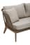 Opus Grey Woven Rope Three Seater Sofa With Cushio Detail 05